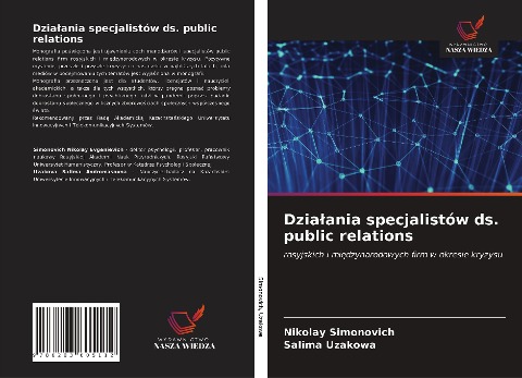Dzia¿ania specjalistów ds. public relations - Nikolay Simonovich, Salima Uzakowa