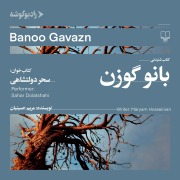 Cover-Bild zum Titel 'Banoo Gavazn' von 'Maryam Hosseinian, Sahar Dolatshani'