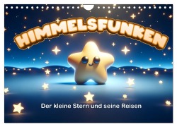 Cover-Bild zum Titel 'Himmelsfunken: Der kleine Stern und seine Reisen (Wandkalender 2026 DIN A4 quer), CALVENDO Monatskalender' von 'Artefacti Artefacti'