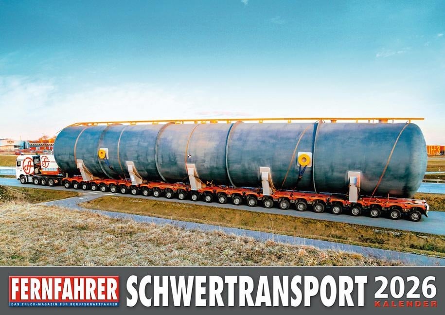 Schwertransporter Kalender 2026 - 