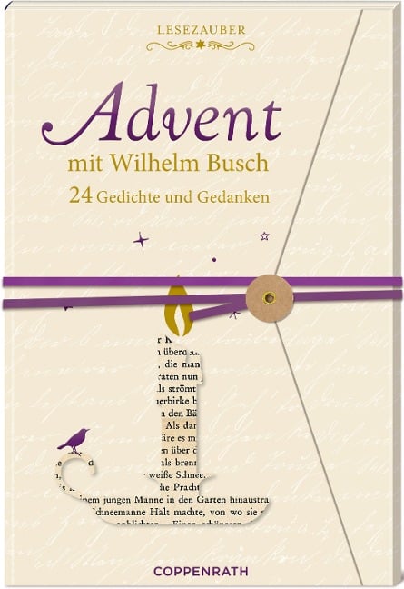 Brief-Adventskalenderbuch - Advent mit Wilhelm Busch - Wilhelm Busch