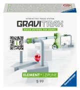 Cover-Bild zum Titel 'Ravensburger GraviTrax Element Zipline -Zubehör für das Kugelbahnsystem. Kombinierbar mit allen GraviTrax Produktlinien, Starter-Sets, Extensions & Elements, Konstruktionsspielzeug ab 8 Jahren.' von ''