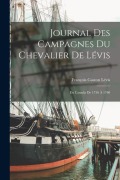 Cover-Bild zum Titel 'Journal des Campagnes du Chevalier de Lévis: En Canada de 1756 à 1760' von 'François Gaston Lévis'