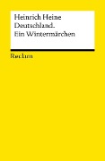 Cover-Bild zum Titel 'Deutschland. Ein Wintermärchen' von 'Heinrich Heine'