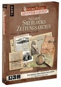 Cover-Bild zum Titel 'Crime Files - Fallakte: Sherlocks Zeitungsarchiv. Der geniale Krimi-Adventskalender' von 'Noctis Verlag GmbH'