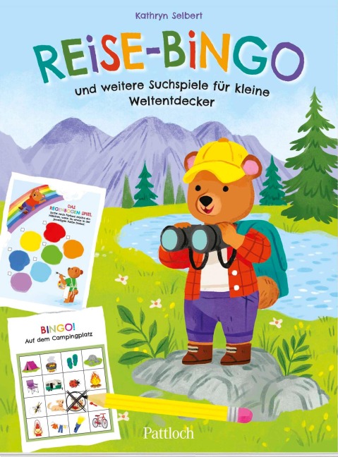 Reise-Bingo und weitere Suchspiele für kleine Weltentdecker - 