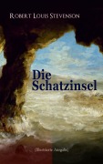 Cover-Bild zum Titel 'Die Schatzinsel (Illustrierte Ausgabe)' von 'Robert Louis Stevenson'