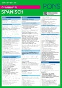 Cover-Bild zum Titel 'PONS Grammatik auf einen Blick Spanisch' von ''
