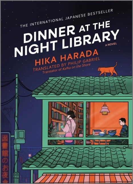Dinner at the Night Library - Hika Harada