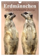 Cover-Bild zum Titel 'Erdmännchen - Afrikas liebenswerte Zwerge (Wandkalender 2026 DIN A4 hoch), CALVENDO Monatskalender' von 'Elisabeth Stanzer'