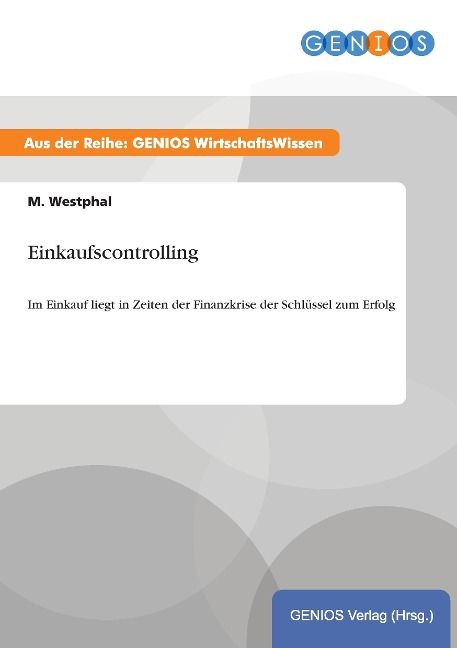 Einkaufscontrolling - M. Westphal