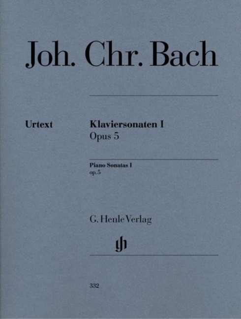 Bach, Johann Christian - Klaviersonaten, Band I op. 5 - Johann Christian Bach