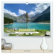 Alpenauszeit - Schweizer Bergsommermomente für die Seele (hochwertiger Premium Wandkalender 2026 DIN A2 quer), Kunstdruck in Hochglanz - Stefanie Preuße