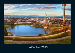 Cover-Bild zum Titel 'München 2025 Fotokalender DIN A4' von 'Tobias Becker'