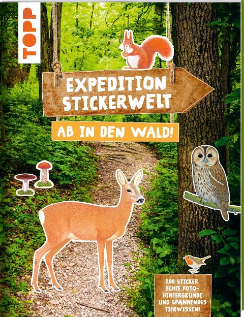 Expedition Stickerwelt - Ab in den Wald! - 