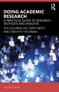 Cover-Bild zum Titel 'Doing Academic Research' von 'Ted Gournelos, Timothy Hackman, Gary Beck'