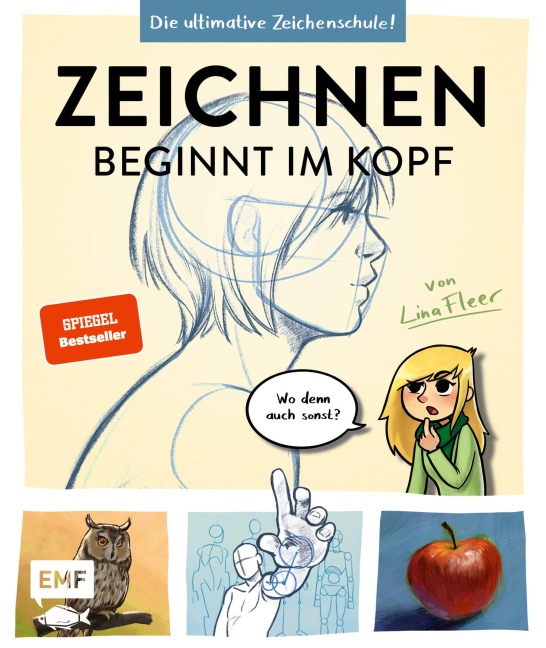 Zeichnen beginnt im Kopf - Die ultimative Zeichenschule von YouTube-Zeichnerin LinaFleer - Lina Fleer