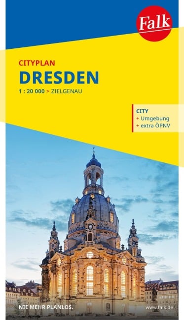 Falk Cityplan Dresden 1:20.000 - 