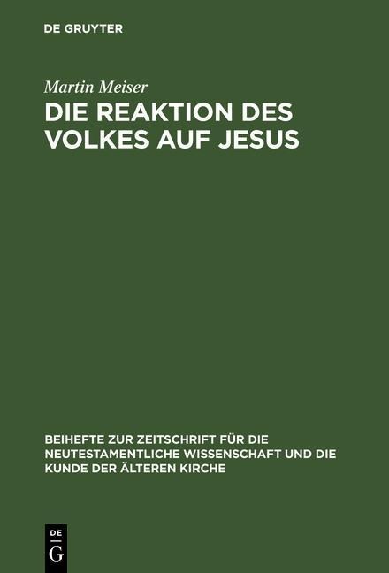 Die Reaktion des Volkes auf Jesus - Martin Meiser