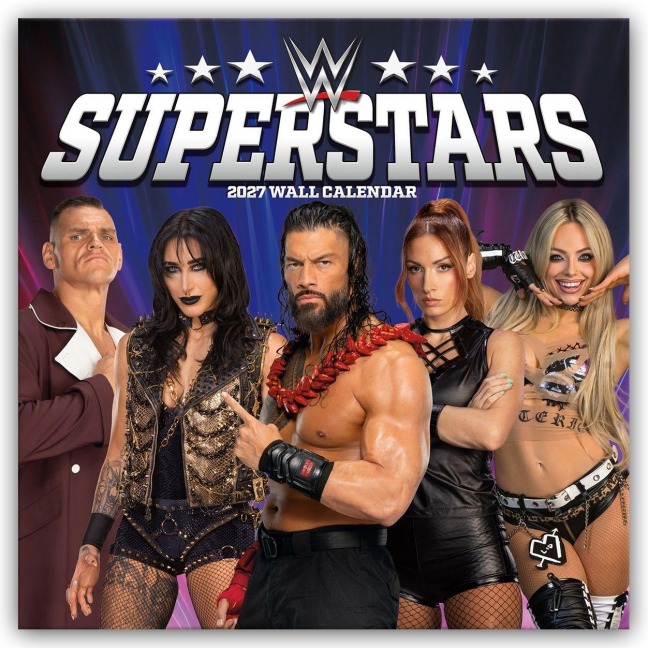 WWE Superstars - Wrestling Superstars 2027 - Wandkalender - 