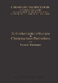 Cover-Bild zum Titel 'Sicherheitseinrichtungen in Chemischen Betrieben' von 'Konrad Hartmann'