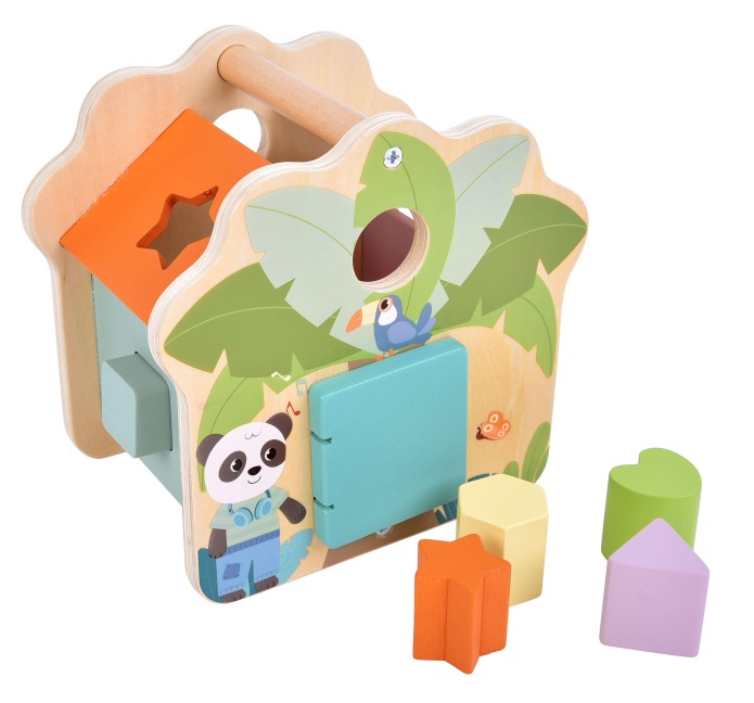 Steckwürfel Haus "Jungle Friends" - 
