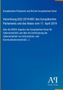 Cover-Bild zum Titel 'Verordnung (EU) 2019/881 des Europäischen Parlaments und des Rates vom 17. April 2019' von 'Europäisches Parlament und Rat der Europäischen Union'