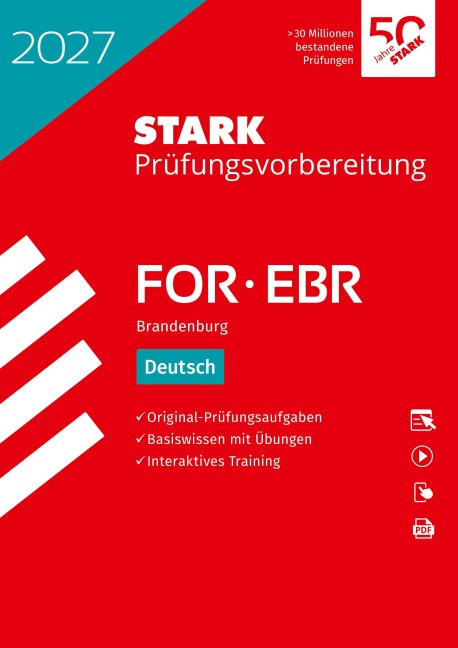 STARK Deutsch - FOR/EBR 2027 Brandenburg - Prüfungsvorbereitung - 