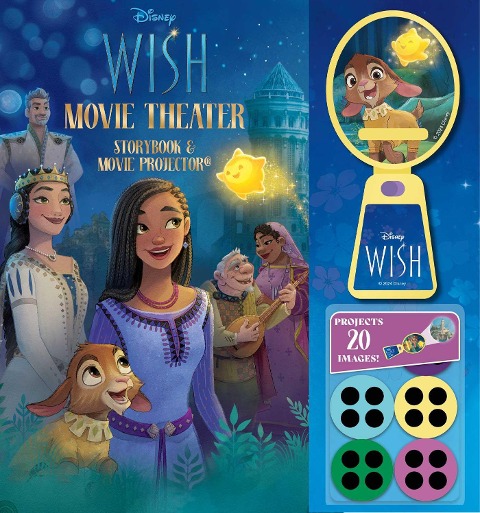 Disney Wish: Movie Theater Storybook & Movie Projector - Suzanne Francis