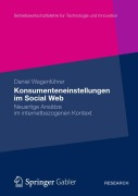 Cover-Bild zum Titel 'Konsumenteneinstellungen im Social Web' von 'Daniel Wagenführer'