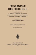 Cover-Bild zum Titel 'Ergebnisse Der Biologie' von 'H. Autrum, W. Weidel, E. Mayr, E. Bünning, K. V. Frisch'