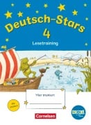 Cover-Bild zum Titel 'Deutsch-Stars - BOOKii-Ausgabe - 4. Schuljahr. Lesetraining - Übungsheft mit Lösungen' von 'Ursula von Kuester, Annette Webersberger, Cornelia Scholtes'