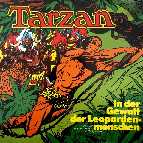 In der Gewalt der Leopardenmenschen - Edgar Rice Burroughs, Wolfgang Ecke