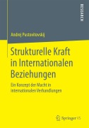 Cover-Bild zum Titel 'Strukturelle Kraft in Internationalen Beziehungen' von 'Andrej Pustovitovskij'