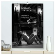 Cover-Bild zum Titel 'Schlossgeschichten - Aktbilder in historischen Räumen (hochwertiger Premium Wandkalender 2026 DIN A2 hoch), Kunstdruck in Hochglanz' von 'Martin Zurmühle'