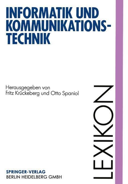 Lexikon Informatik und Kommunikationstechnik - 