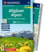 Cover-Bild zum Titel 'KOMPASS Wanderführer Allgäuer Alpen, einfache Wanderungen, 35 Touren mit Extra-Tourenkarte' von 'Walter Theil, Brigitte Schäfer, Michael Sänger'