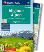 Cover-Bild zum Titel 'KOMPASS Wanderführer Allgäuer Alpen, einfache Wanderungen, 35 Touren mit Extra-Tourenkarte' von 'Walter Theil, Brigitte Schäfer, Michael Sänger'