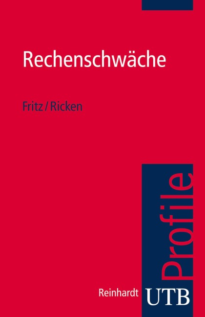Rechenschwäche - Gabriele Ricken, Annemarie Fritz-Stratmann