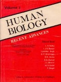 Cover-Bild zum Titel 'Human Biology-Recent Advances' von 'I. J. S. Bansal, Sidhu'