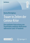 Cover-Bild zum Titel 'Trauer in Zeiten der Corona-Krise' von 'Davina Klevinghaus'