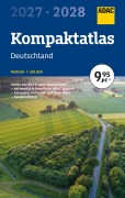 Cover-Bild zum Titel 'ADAC Kompaktatlas 2027/2028 Deutschland 1:250.000' von ''