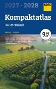 Cover-Bild zum Titel 'ADAC Kompaktatlas 2027/2028 Deutschland 1:250.000' von ''
