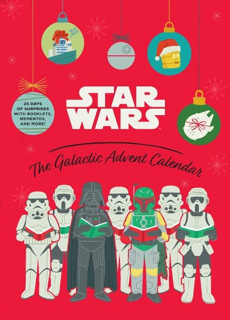 Star Wars: The Galactic Advent Calendar: 25 Days of Surprises with Booklets, Trinkets, and More! (2021 Advent Calendar, Countdown to Christmas, Offici - Insight Editions