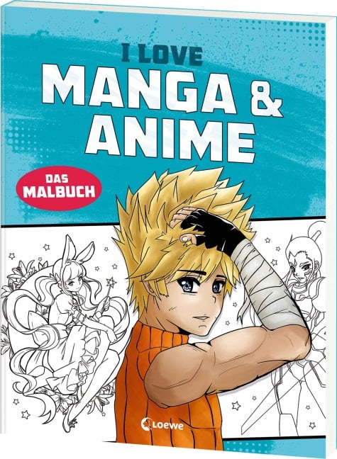 I love Manga & Anime - Das Malbuch - 