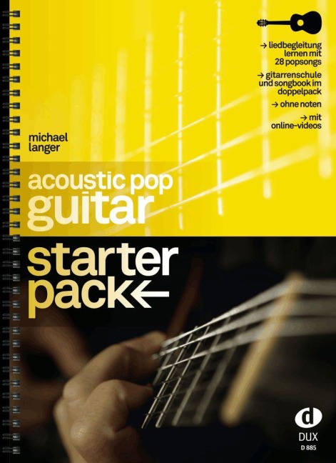 Acoustic Pop Guitar Starter Pack - Michael Langer