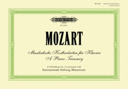 Cover-Bild zum Titel 'Musikalische Kostbarkeiten für Klavier' von 'Wolfgang Amadeus Mozart'