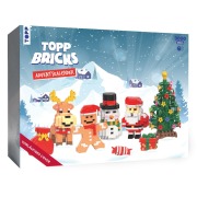 Cover-Bild zum Titel 'Mini-Klemmbausteine Adventskalender - 24 Tage Bauspaß für Groß und Klein' von ''