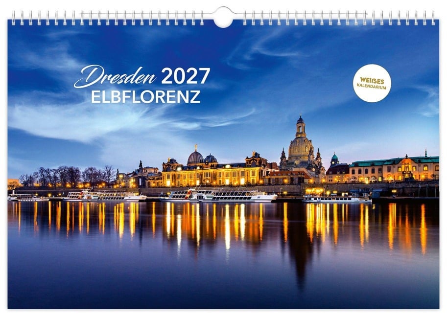 Kalender Dresden Elbflorenz 2027 - Peter Schubert
