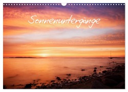 Cover-Bild zum Titel 'Sonnenuntergänge (Wandkalender 2026 DIN A3 quer), CALVENDO Monatskalender' von 'PapadoXX-Fotografie PapadoXX-Fotografie'